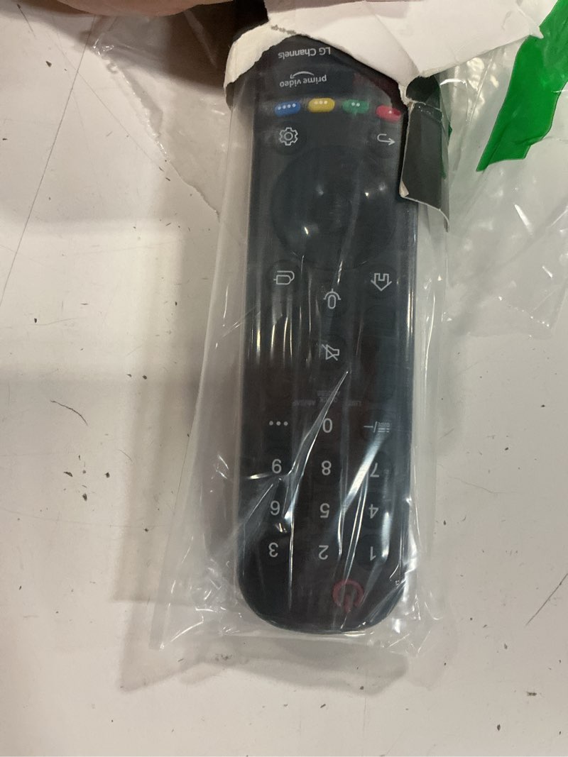 Condition photo showing Good Condition for replacement for lg tv remote, for all 2019-2025 lg remote control for smart tvs with voice and pointer function, for lg magic remote. 1-year warranty. multi