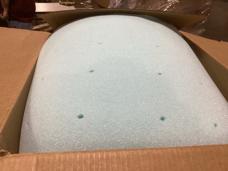 Condition photo showing As Is for LUCID 3-inch Ventilated Gel Memory Foam Mattress Topper - Queen Queen 3 Inch Topper Only