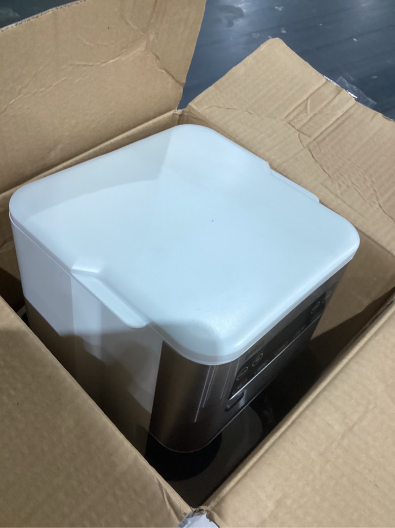 Condition photo showing As Is for braun pureflavor 14?cup programmable coffee maker – fast brew speed, touch display, bold & brew?over?ice modes, flavorcarafe & adjustable warm plate, white