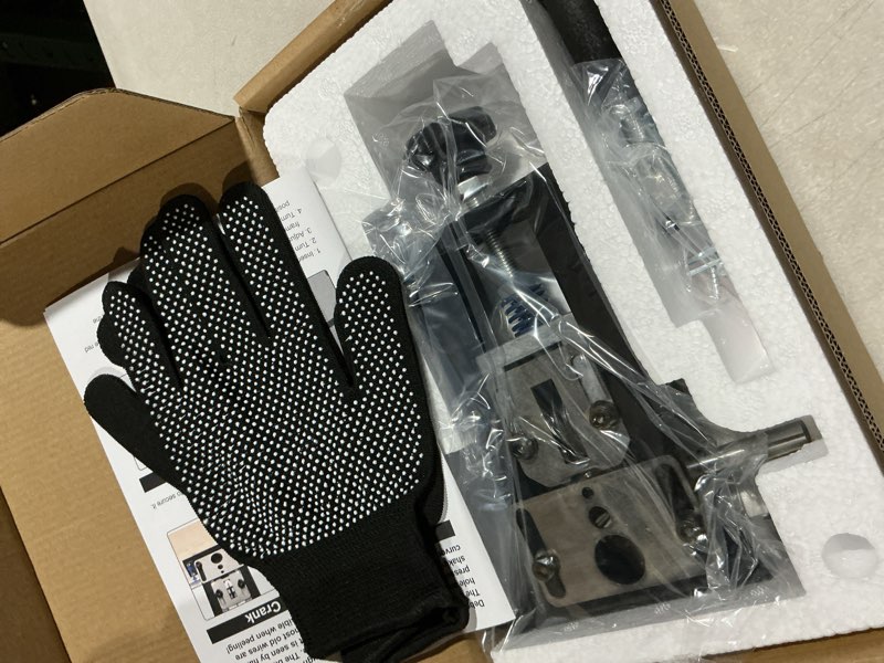 Condition photo showing Good Condition for Manual Wire Stripping Machine, Gauge Wire 0.06"-1", Scrapping Copper Wire Peeler Machine, Drill Powered/Hand Crank Dual-drive Wire Stripper Tool for Scrap Copper Recycling & DIY etc.