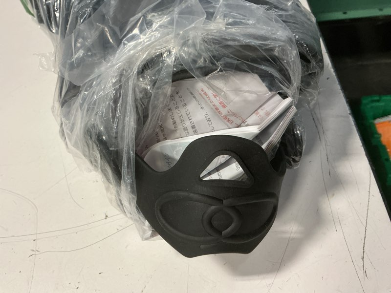 Condition photo showing Good Condition for mask fins snorkeling gear for adults, full face snorkel mask & adjustable swim fins snorkel set, panoramic view snorkel mask dry top anti-fog anti-leak black l/xl mask+l/xl fins