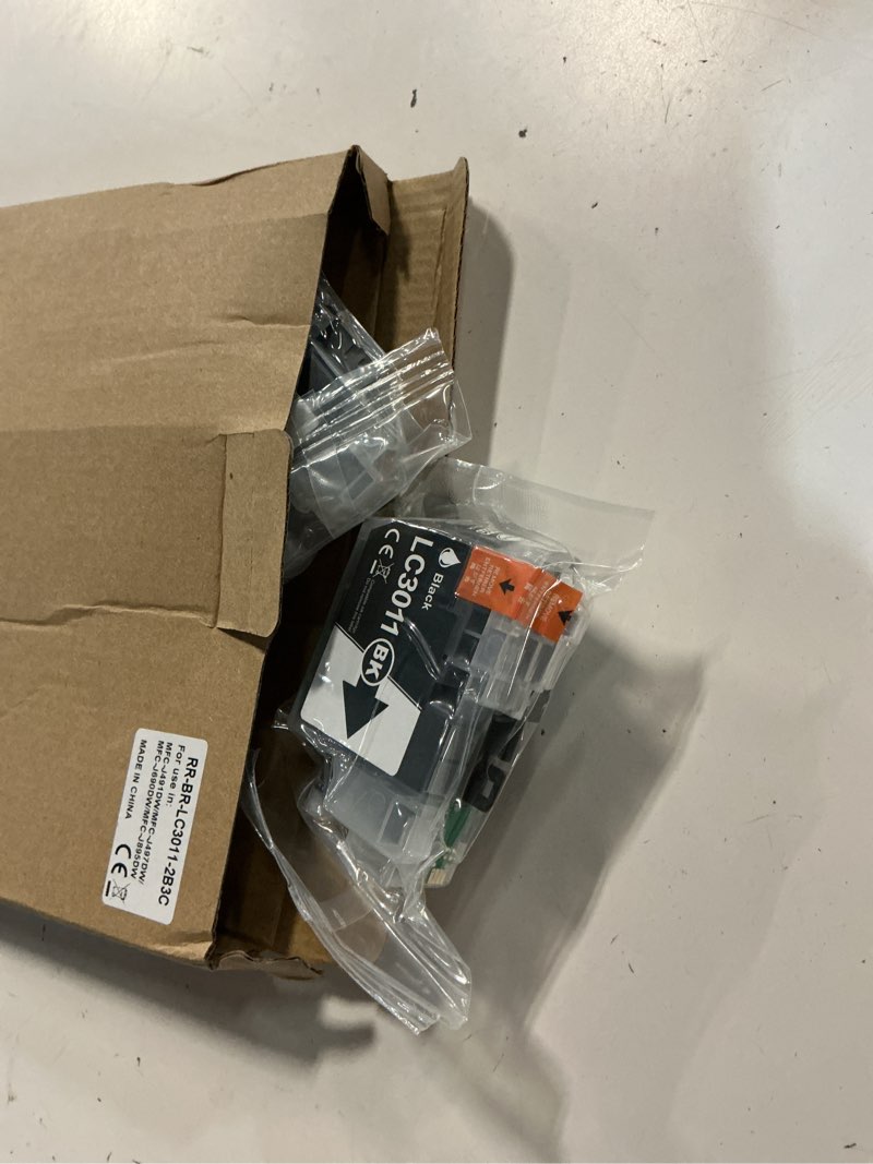 Condition photo showing Good Condition for lc3011 ink cartridges bk/c/m/y 5-pack lc 3011 lc3011bk lc3011c lc3011m lc3011y replacement for brother lc3011 ink cartridges for mfc-j497dw mfc-j491dw mfc-j895dw mfc-j690dw printer ink lc3011xl