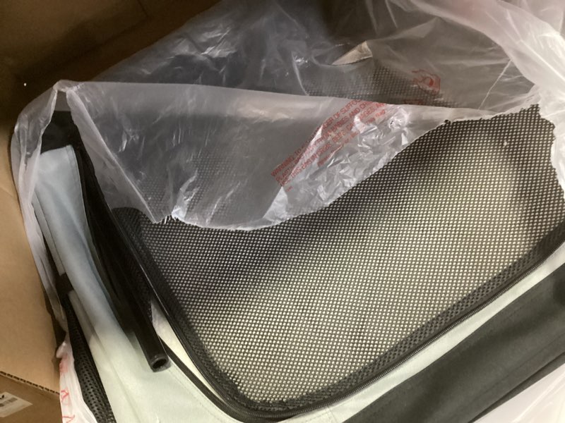 Condition photo showing Good Condition for Containment/ Cat Carriers, Crates & Kennels/ Cat Carriers & Strollers Sherpa Deluxe Black Airline Approved Soft Sided Dog & Cat Carrier, 19\" L X 11.8\" W X 11.5\" H(similar)