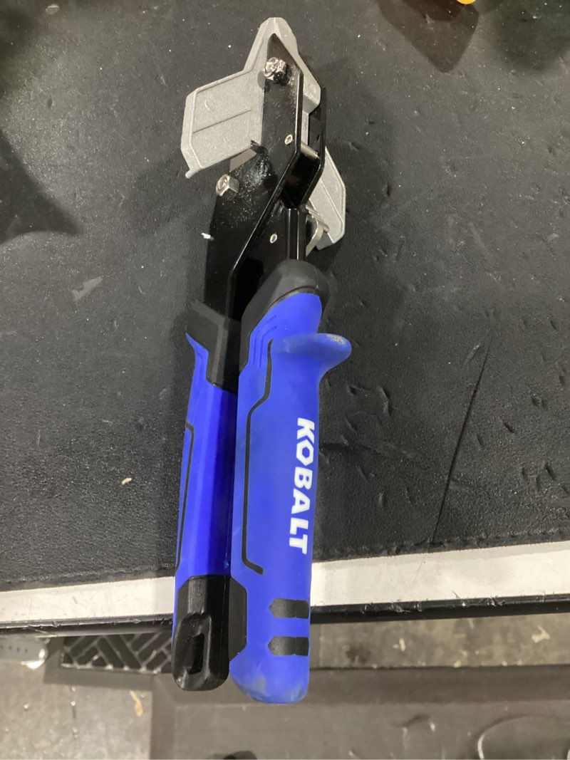 Condition photo showing Good Condition for kobalt miter stainless steel snips model #54361