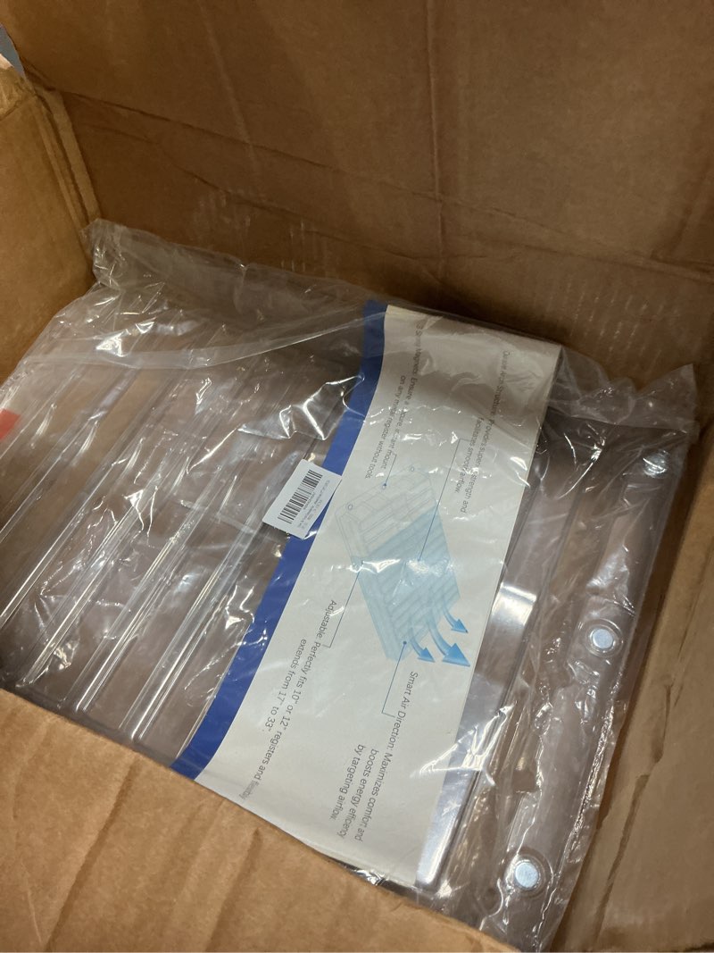 Condition photo showing Good Condition for Air Vent Extender for Under Furniture, Vent Redirector, Vent Deflector for Floor Register 10" and 12" Wide, Extends from 17"-33" Long (1PCS) 1PCS-SUPERDUTY