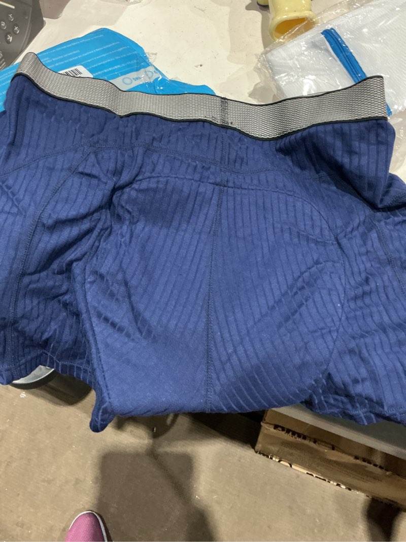 Condition photo showing Good Condition for carer 3 pack incontinence underwear for men, washable reusable mens incontinence boxer briefs with 160ml absorbency for bladder leakage daily protection,m(dark blue) 3 dark blue m