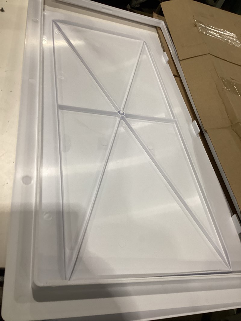 Condition photo showing Good Condition for Suteck Plumbing Access Panel for Drywall Ceiling 14 x 29 Inch Reinforced Plastic Wall Access Doors Removable Hinged White