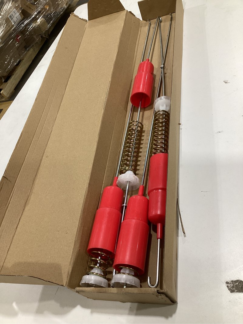 Condition photo showing New/Like New for WH03X35581 4Pcs Washer Suspension Rod Spring Set Compatible with GE GTW840CPN0DG GTW840CPN1DG GTW840CSN0WS GTW840CSN1WS, Replace WH03X29077 WH03X31498 WH03X29071 EAP16874120 PD00084045