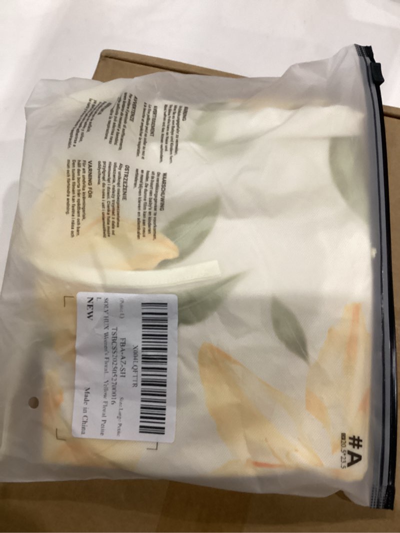 SOLY HUX Women's Floral Print Tube Top Strapless Sleeveless Drawstring Ruched Asymmetrical Hem Bande