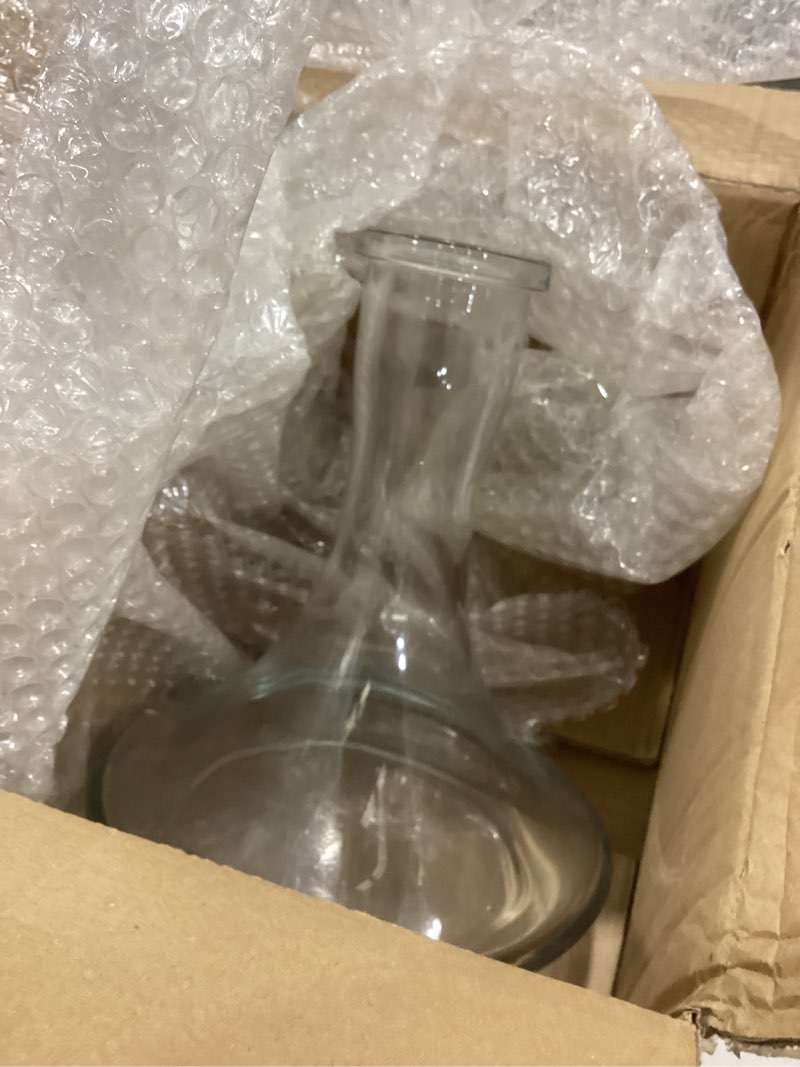 Condition photo showing Good Condition for Hookah Glass Base Surface With Rhombus Pattern Suitable For Alpha Modle X Simple M And Most Hookah Stem Connections, Opening Diameter 1.8inches (White)