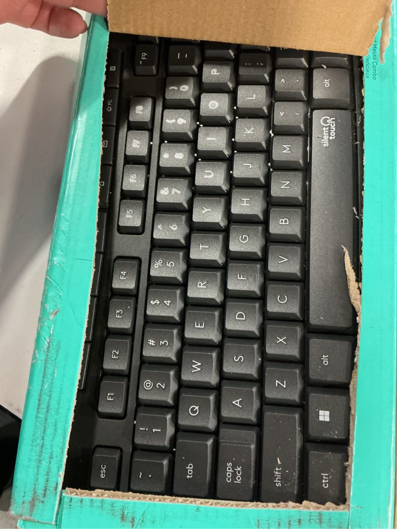 Condition photo showing Good Condition for Logitech MK295 Wireless Mouse & Keyboard Combo with SilentTouch Technology, Full Numpad, Advanced Optical Tracking, Lag-Free Wireless, 90% Less Noise - Graphite