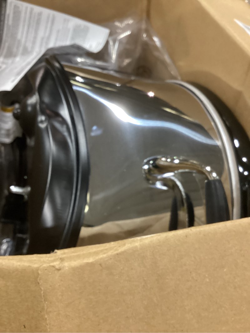 Condition photo showing As Is for Crock-Pot 7 Quart Programmable Slow Cooker with Digital Timer, Food Warmer, Polished Platinum, Perfect for Everyday Meals and Entertaining