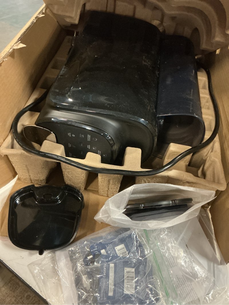 Condition photo showing Good Condition for flavia aroma brewer - coffee machine, makes coffee, lattes, tea, and other hot or iced beverages with single-serve freshpacks, multiple brew sizes, black