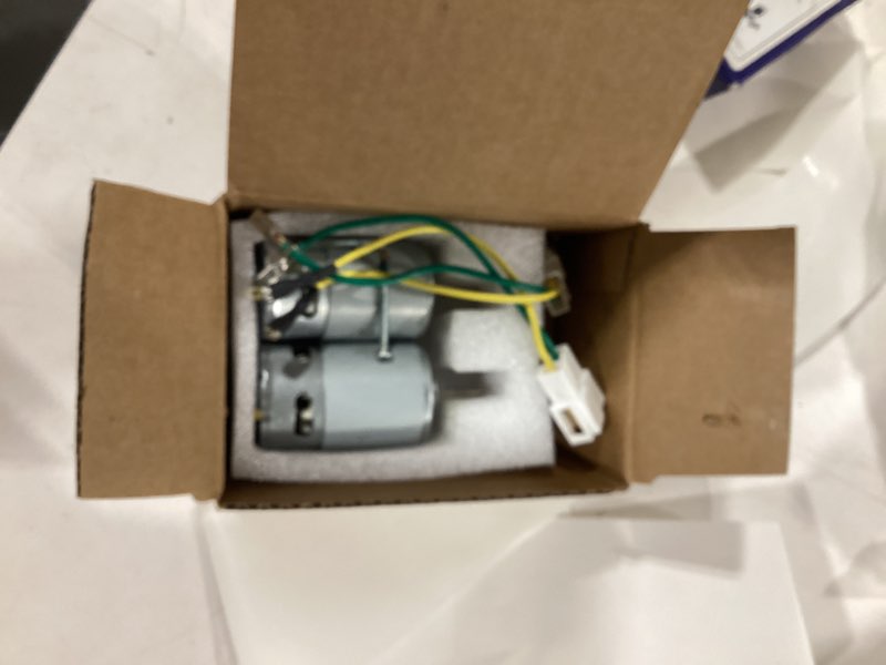 Condition photo showing As Is for 2pcs 24 volt rs555 35000rpm high-speed 7r motor (15t/19t/23t) for fisher price power wheels kids ride on car motor upgrade,18v&20v&24v rs555 motors for kid's ride on vehicals diy upgrade 15t&19t&23t