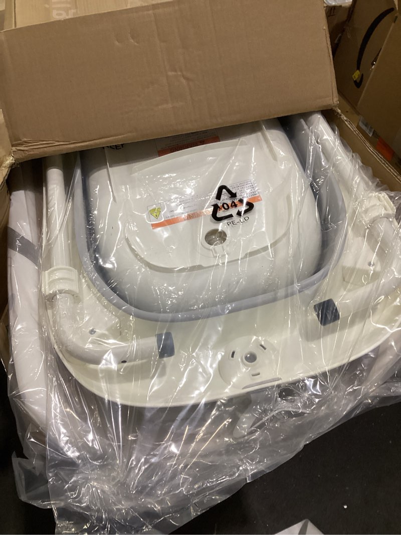 Condition photo showing Good Condition for baby bathtub with foldable changing table, standing infant bath tub for newborn toddler shower, portable diaper changing station with stand large