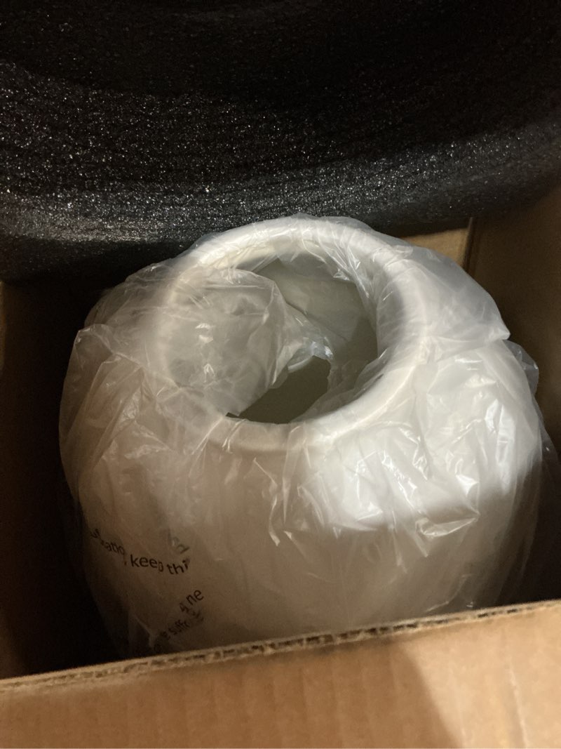 Condition photo showing New/Like New for Ceramic Rustic Vase, 10.8 Inch Farmhouse Minimalist Tall Flower Vase for Table, Living Room, Home Decor, Bathroom, Holiday, Wedding, Set of 1, Sandstone White Sandstone White 10.8 inch