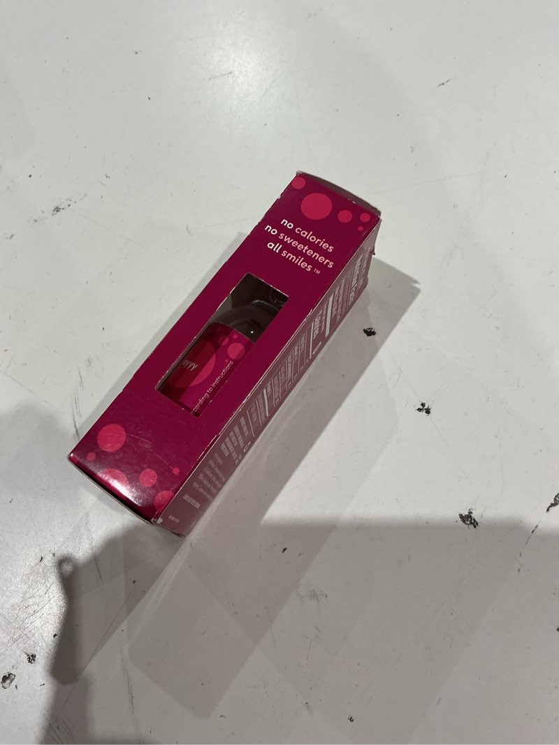 Condition photo showing Good Condition for rasberry sodastream bubly drops