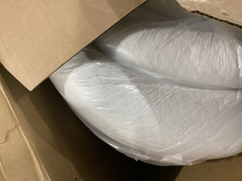 Condition photo showing As Is for (SIMILAR TO STOCK PHOTO)Ultra Soft Queen Size Mattress Topper - Viscose Made from Bamboo Pillow Top Mattress Pad for Back Pain Relief - Naturally Cooling for Hot Sleepers, Green Green Queen