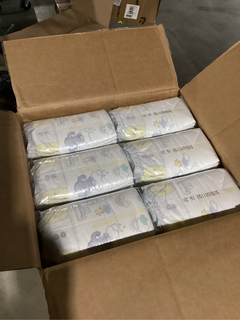 Condition photo showing Good Condition for pampers swaddlers diapers, size 1 (8-14 lbs), 198 count, absorbent, keeps baby dry and comfortable, skin safe disposable baby diaper (packaging may vary) size 1 198