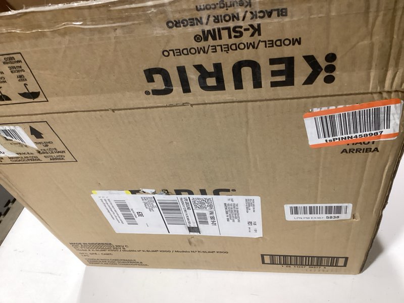 Condition photo showing Good Condition for Keurig K-Slim Single Serve K-Cup Pod Coffee Maker, Multistream Technology, 3 Brew Sizes, Slim and Sleek Design, 46oz Removable Reservoir, Black