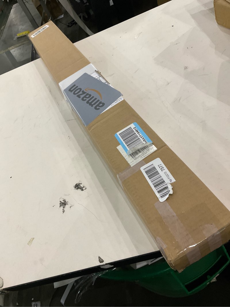 Condition photo showing As Is for LazBlinds Cordless Cellular Shades, Blackout Privacy Light Blocking Honeycomb Shade Pleated Blinds for Windows Size 36'' W x 48'' H, White