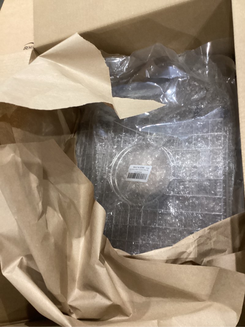 Condition photo showing Good Condition for 2pcs sink protectors stainless steel sink for kitchen 14 x 12 inch,grid sink bottom protector center drain hole of kitchen sink