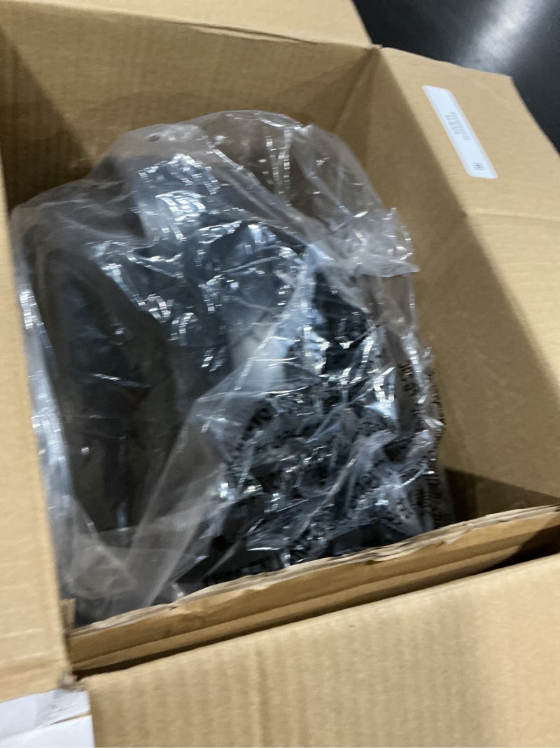 Condition photo showing As Is for vornado 62 whole room air circulator fan with 3 speeds, black