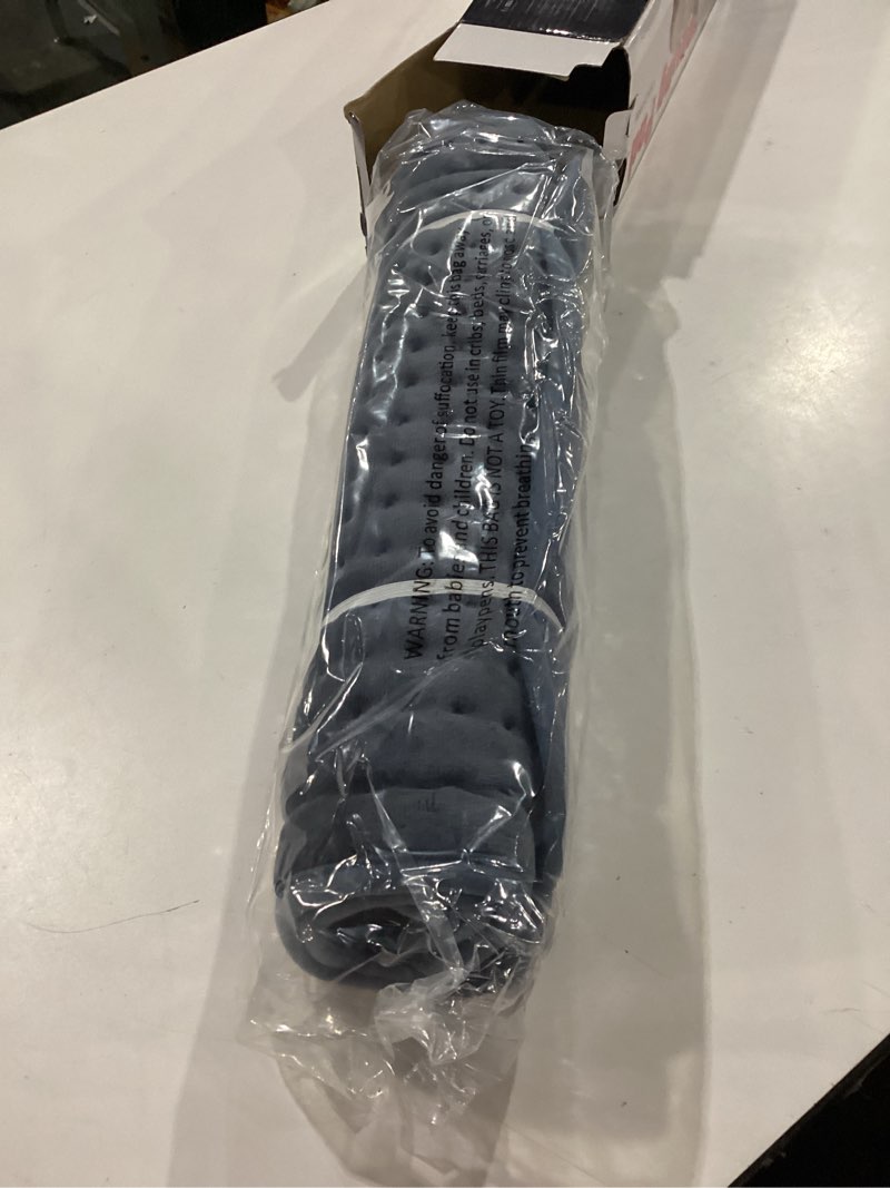 Condition photo showing New/Like New for VAAGHANM Heating Pad: 33 x 17 inches Electric Heating Pad for Back -Extra Large Heat Pad for Shoulder/Neck/Knee/Arms - Upgraded 6 Timer & 6 Temperature Controller -Auto Shut Off Grey Blue