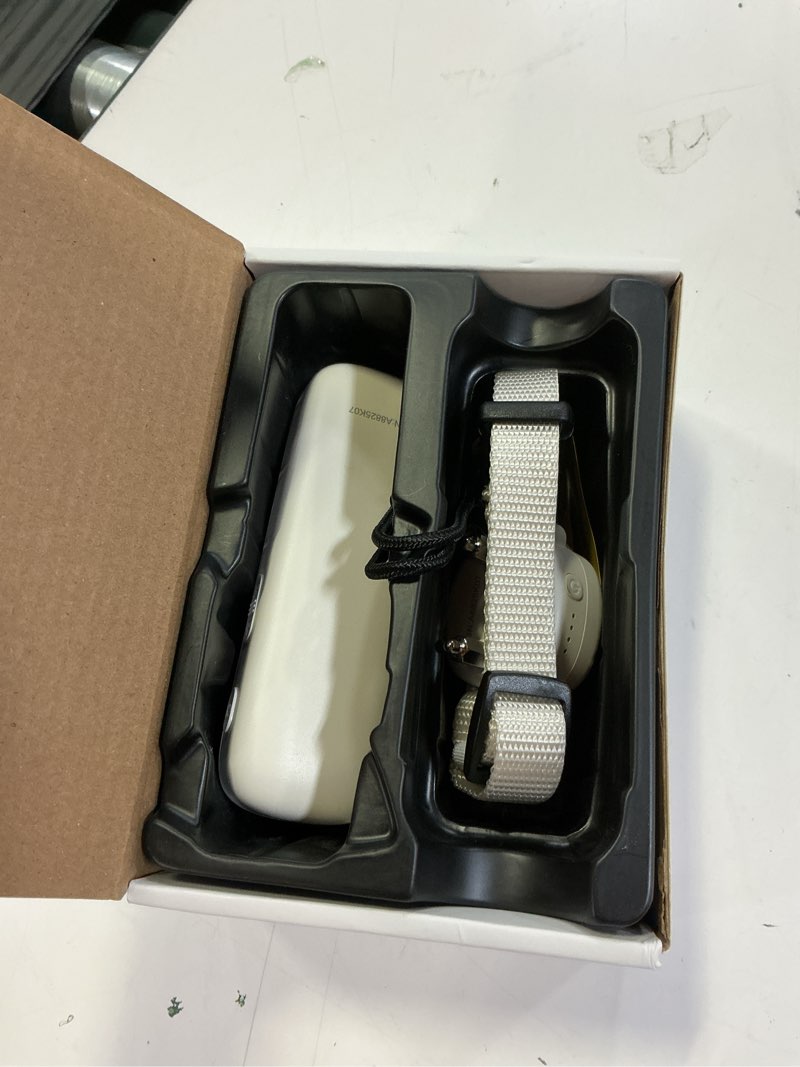 Condition photo showing Good Condition for jugbow shock collar for small dogs - 4200ft dog training collar with remote for 5-30lbs mini small dogs, ipx8-waterproof rechargeable e-collar with beep (1-9), vibration(1-3), safe shock(0-16) white