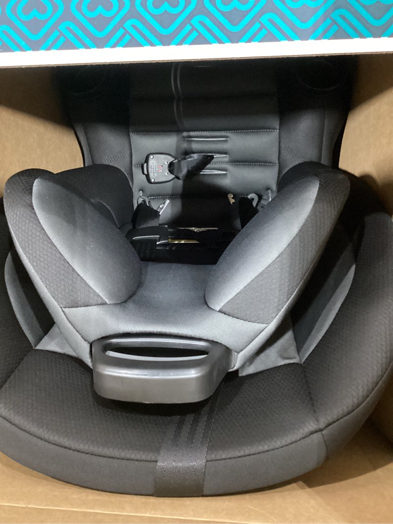 Condition photo showing Good Condition for safety 1st ellaris 3-in-1 convertible car seat, slim fit design, rear & forward-facing, 5-position headrest, 3-across fit, travel-friendly with machine-washable seat pad, smokey haze