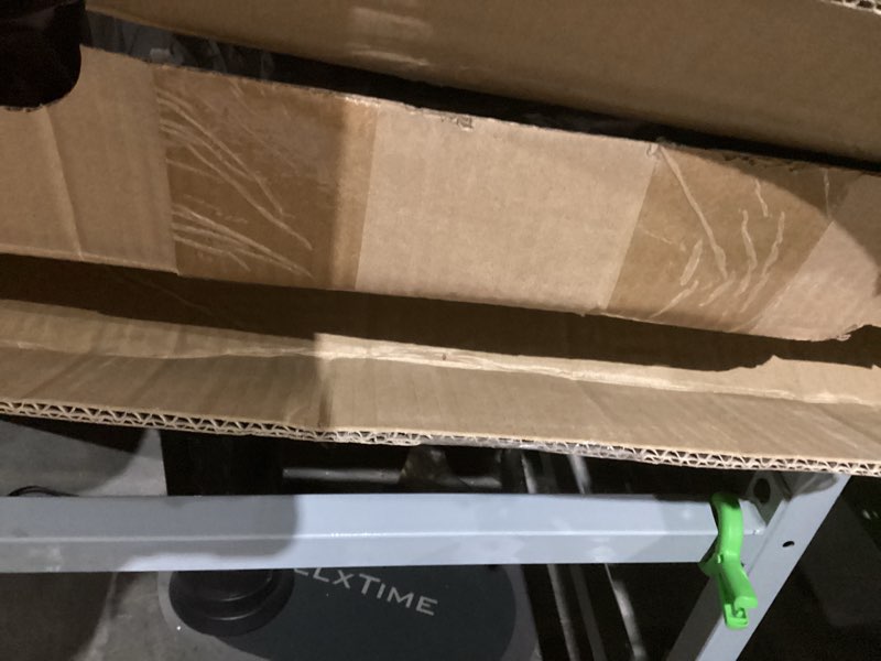 Condition photo showing As Is for iLiving 20" Outdoor Oscillating High Velocity Wall Fan with 4750 CFM Heavy Duty Weatherproof Motor, Variable Speed Adjustment for Workshop, Garage, Patios, Commercial and industrial, 20 inch,Black 20-Inch