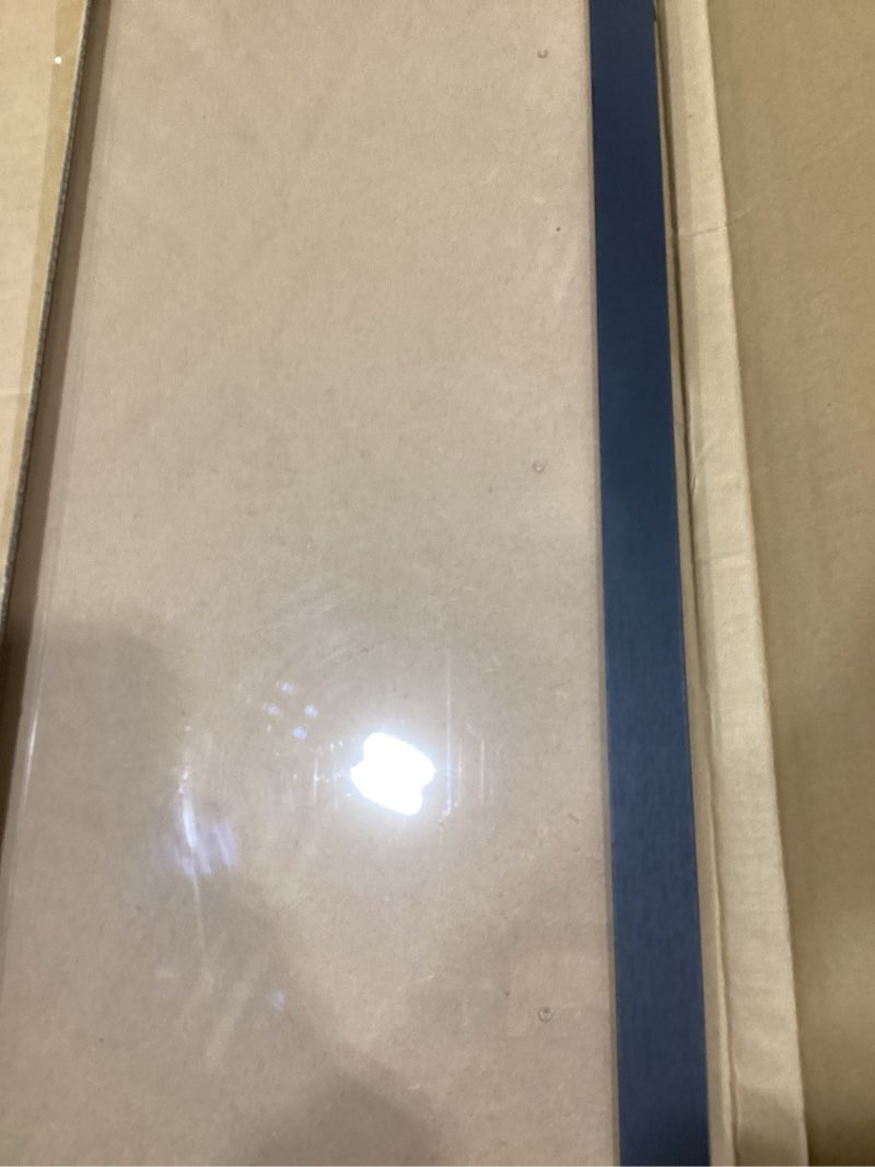 Condition photo showing As Is for 24x32 Picture Frame for Wall Display, 24x32 Black Picture Frame with Shatter Resistant Plexiglass, Stable and Sturdy 24 x 32 Poster Frame for Wall Display, Handpicked Gift Collection, 1 Pack