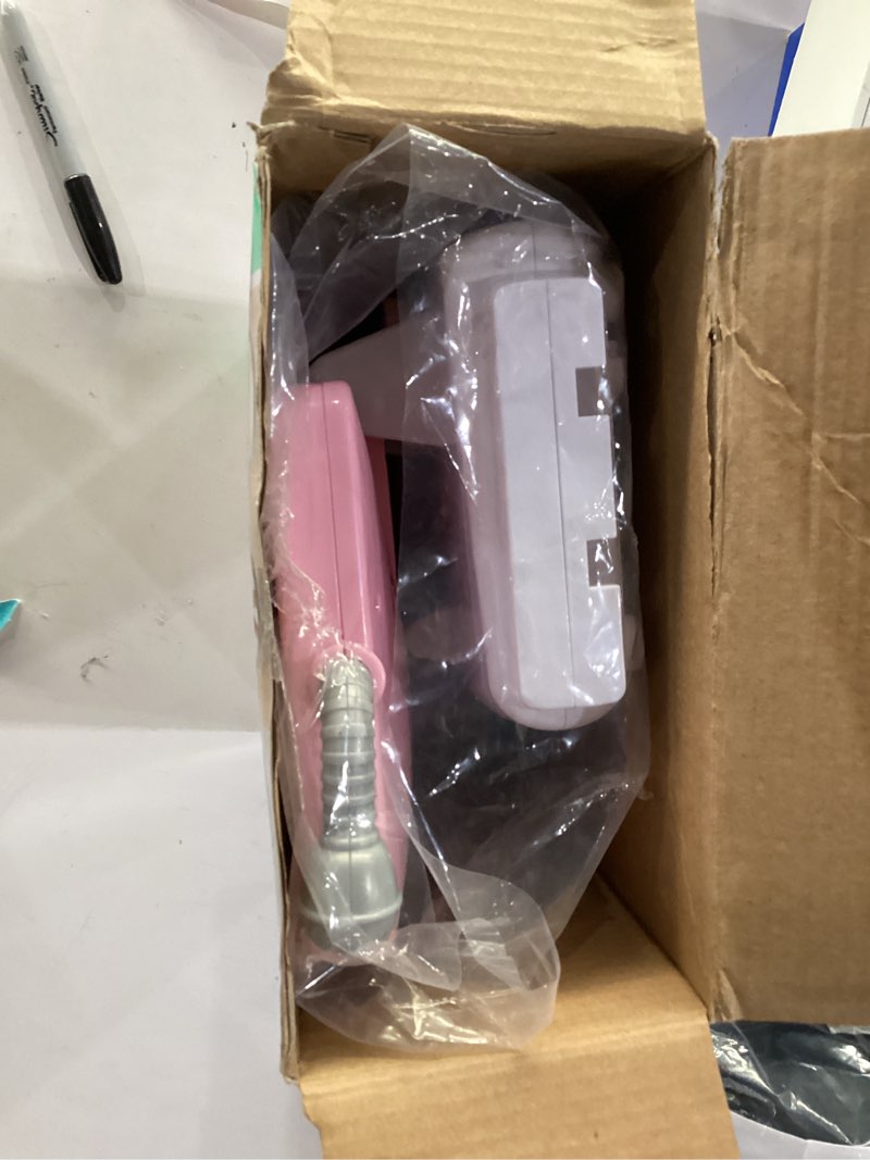 Condition photo showing New/Like New for PLAY Kids Cash Register Toy - Pretend Play Calculator Register Toys with Microphone/Conveyors/Play Money/Scanner/Credit Card/Cans/Drink, 3+ Toddler Develops Early Math Skills Learning Toys Pink