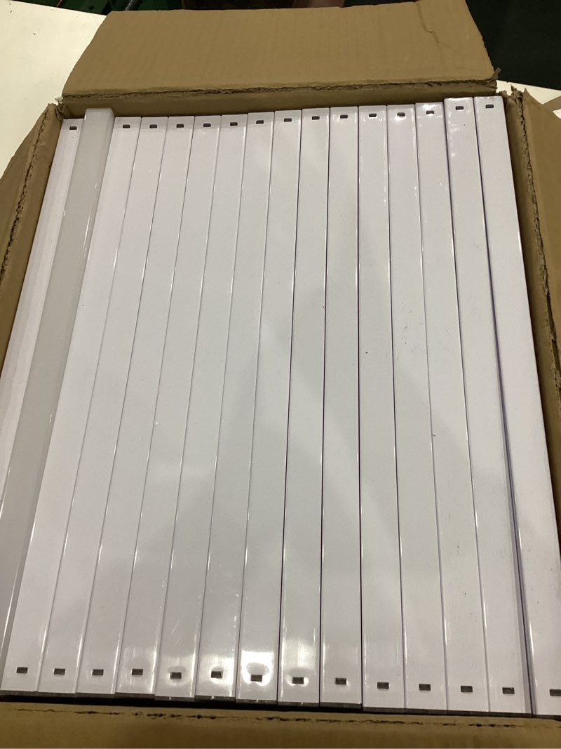 Condition photo showing Good Condition for similarglitgate hexagon led lights 3 level dimmable, 245w 26950lm 8 grid hexagonal shop light, 6500k daylight white hex lighting, super bright garage ceiling lights for gym, basement, workshop