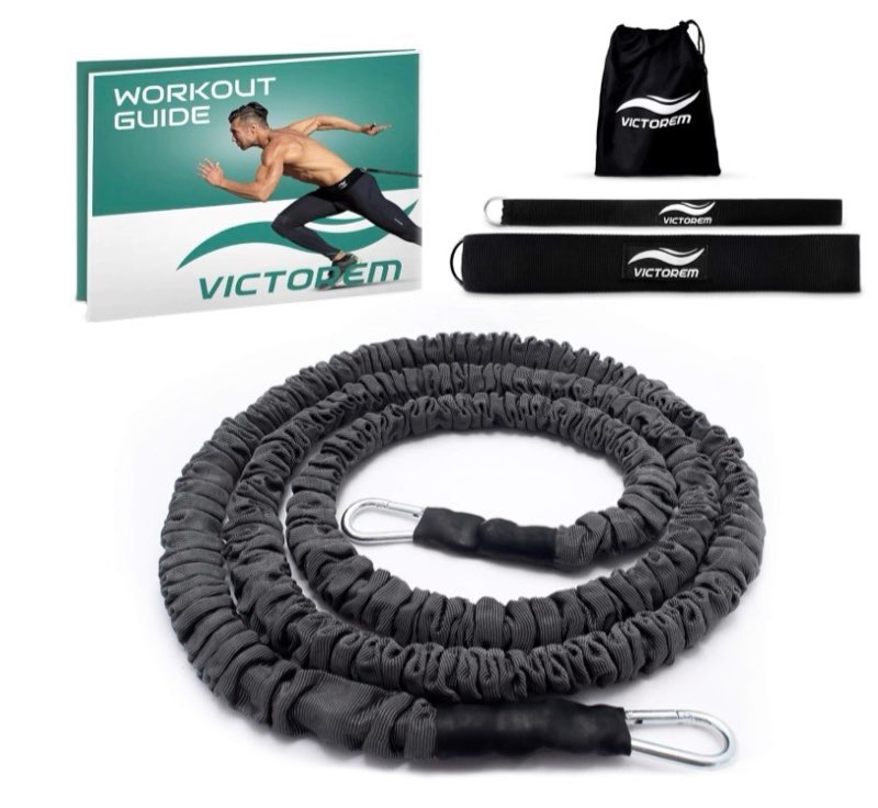 Victorem Strength 80 Lb Resistance Running Training Bungee Band