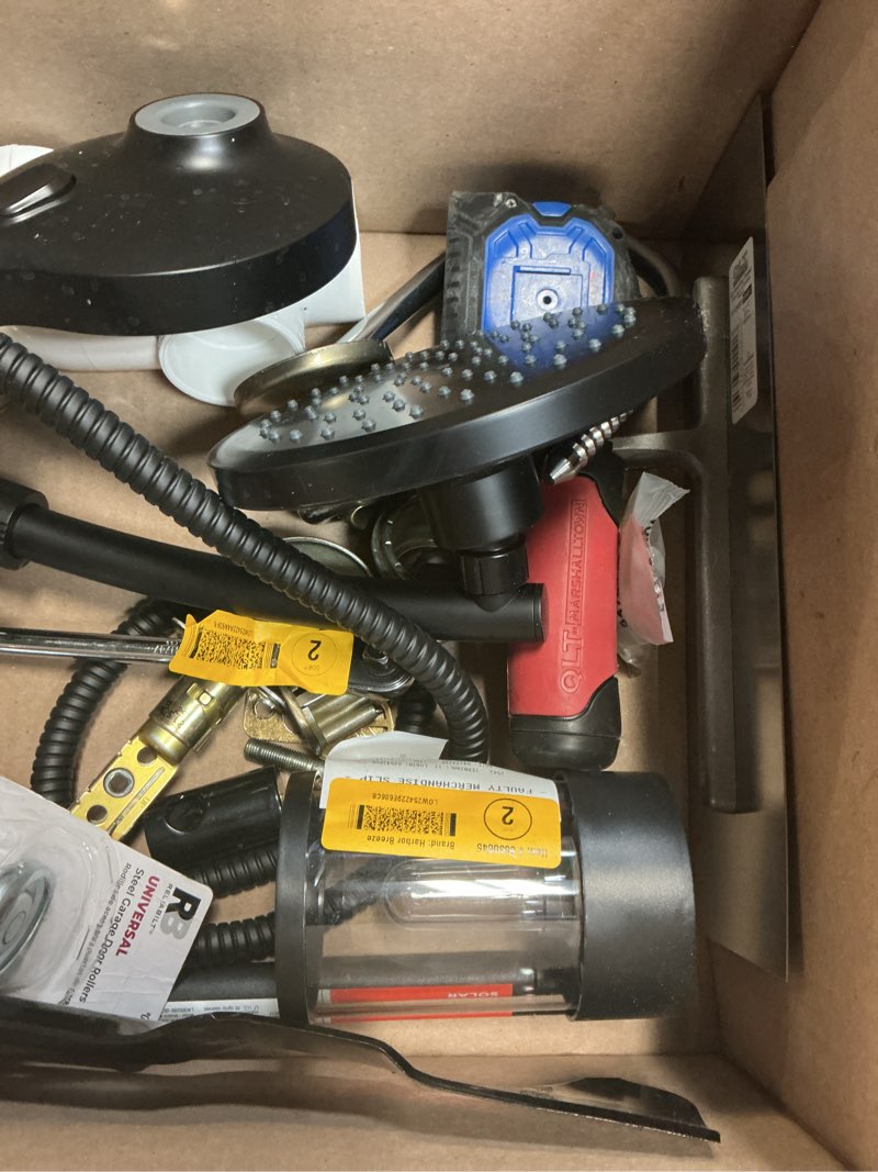 Condition photo showing As Is for assorted items for the home