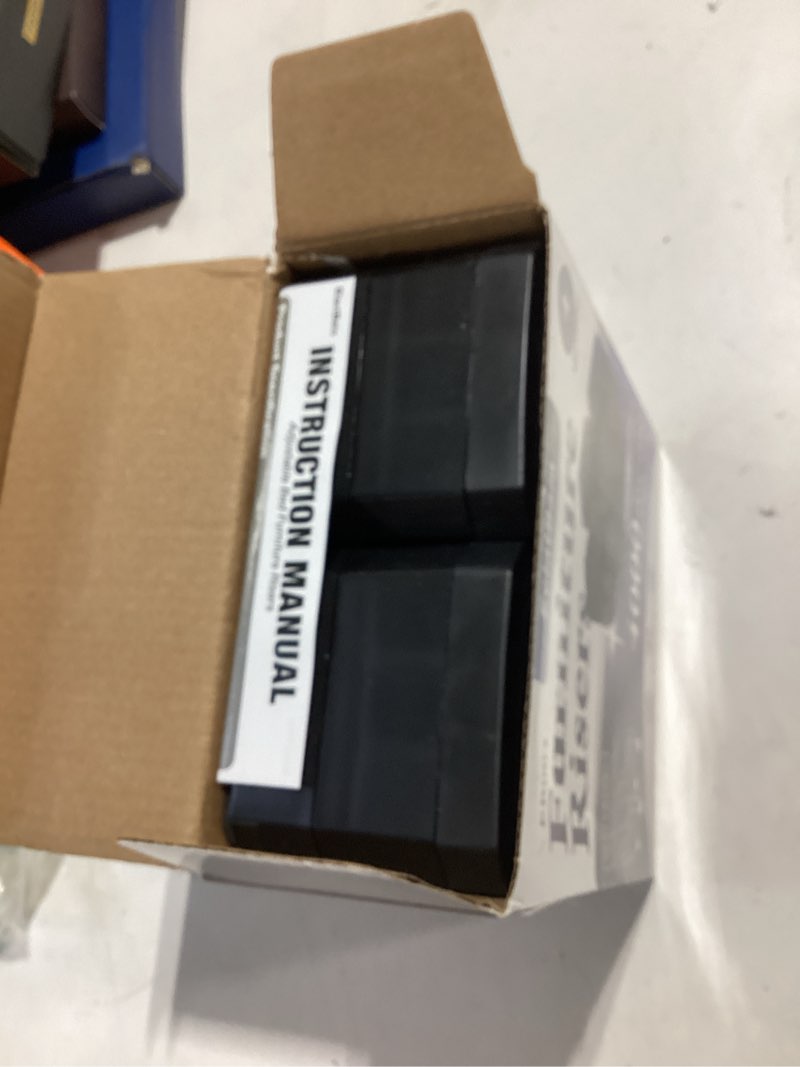 Condition photo showing Good Condition for eclatbain bed risers furniture risers heavy-duty rectangular adjustable block lift to 3 inches and 4.3 inches desk, sofa, chair legs, refrigerator, washing machine support up to 4000 pounds square-4 pack-black 2 layer(3inches)