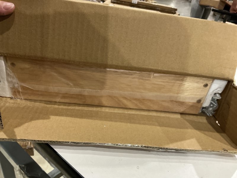 Condition photo showing New/Like New for wood pull out cabinet organizer 14" w x 21" d, heavy-duty sliding drawers for inside cabinets storage and organization for kitchen, pantry, bathroom single tie 14*21 in