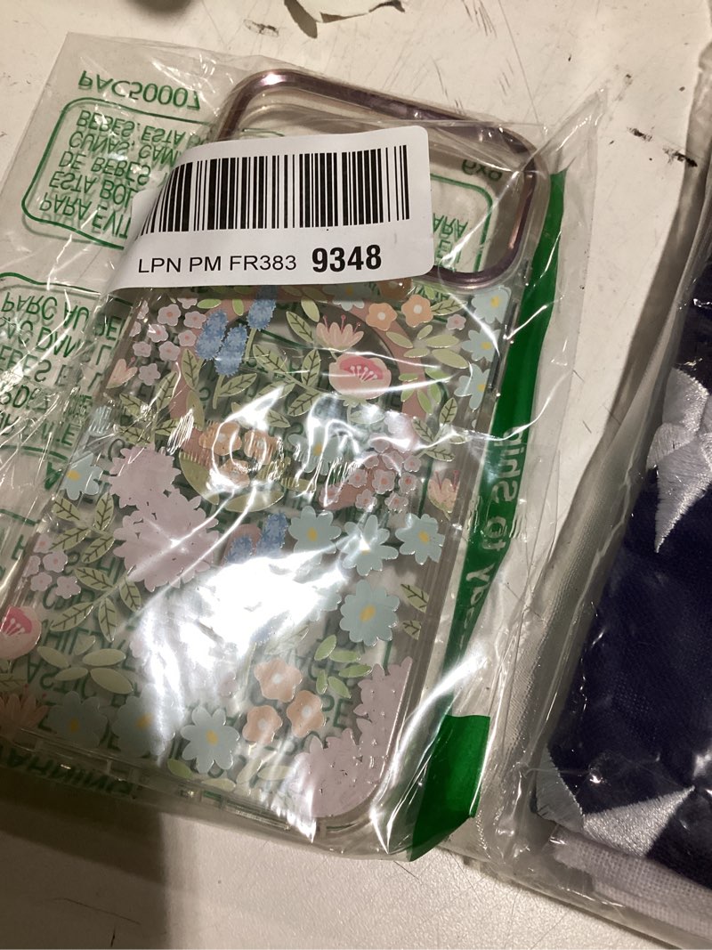 Condition photo showing Good Condition for for iphone 17 pro max case compatible with magsafe,clear aesthetic design cute for girls women,anti-drop protective hard phone case for iphone 17 pro max-pastel spring flower pastel spring flower iphone 17 pro max