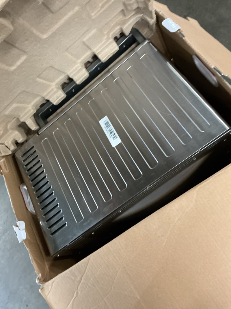 Condition photo showing As Is for Cuisinart Convection Toaster Oven, Stainless Steel, 16.93"D x 20.87"W x 11.42"H, TOB-260N1NAS