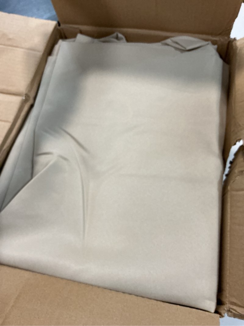 Condition photo showing New/Like New for outdoor curtains for patio waterproof - 8 panels privacy weatherproof outside curtains with grommets for pergola, gazebo, porch, cabana, balcony, 54 x 84 inch, cream cream 54"w x 84"l (pack of 8)