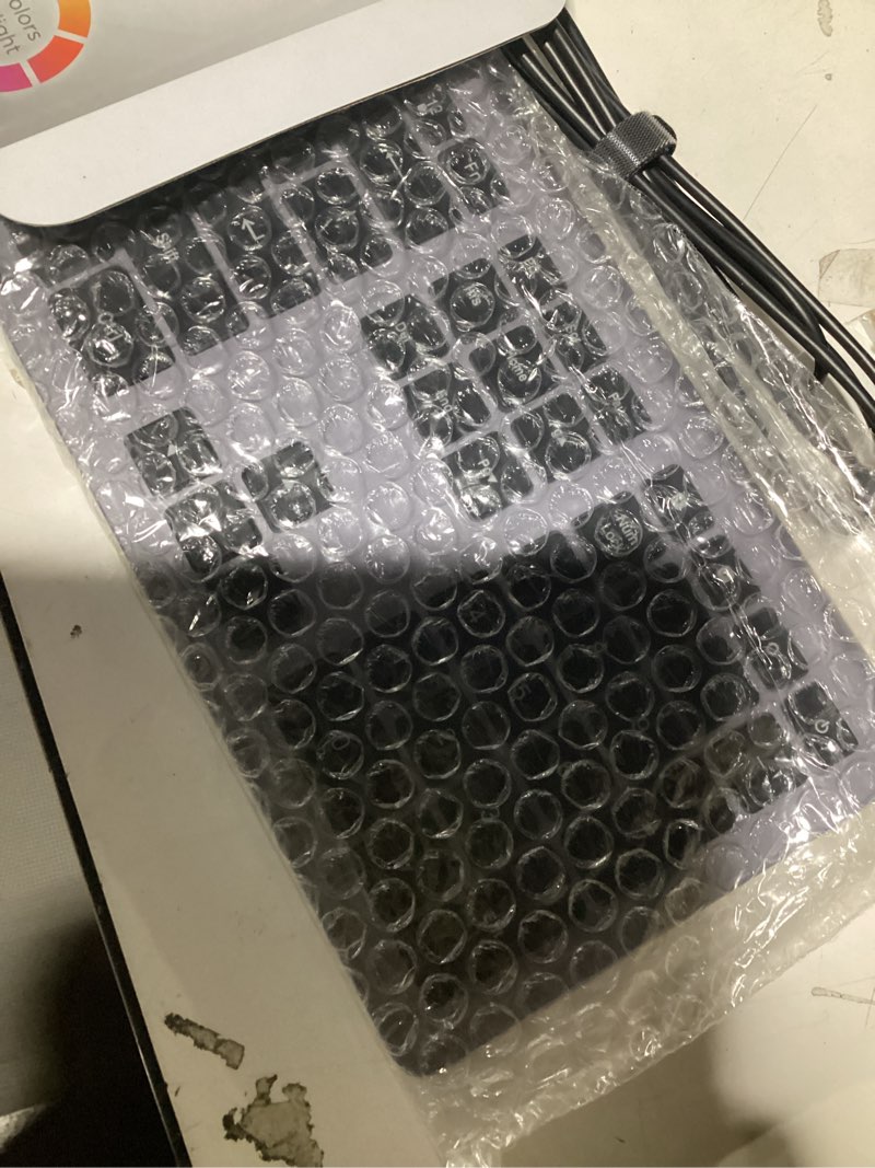 Condition photo showing New/Like New for Backlit Wired USB Keyboard, Comfortable Quiet, Low Profile Flat Chocolate/Scissor Keys, Durable Ultra-Slim for Windows 11/10 / 8/7 (Black Grey, Keyboard fior Windows)