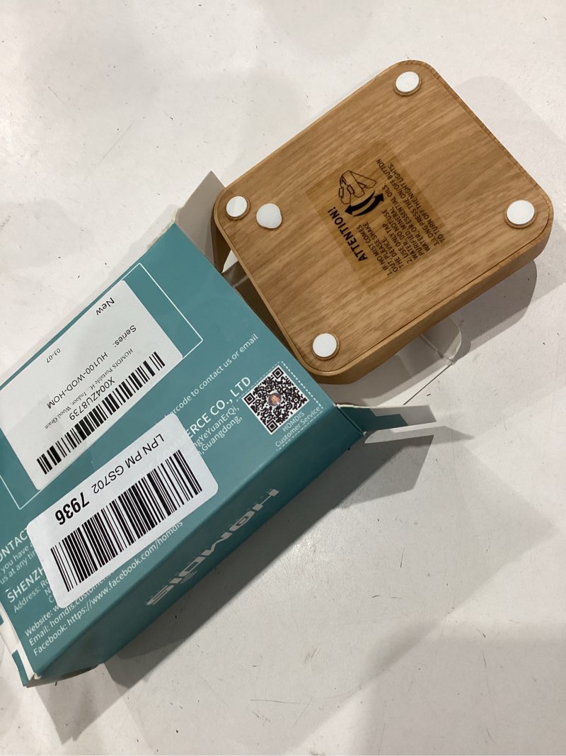 Condition photo showing Good Condition for portable humidifiers for travel, small mini humidifier with auto shut-off, nightlight and storage bag for hotel, bedroom or office, plant humidifier indoor, wood grain