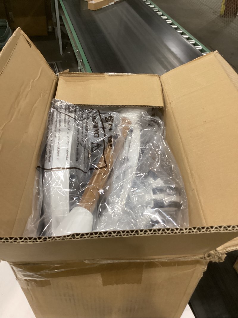 Condition photo showing New/Like New for Mallify Foldable High Chairs for Babies and Toddlers, 3-in-1 Convertible Baby High Chair with Removable Soft Cushion and Tray, Adjustable Height & Recline, Lockable Wheels, Ligh Gray Soft Gray