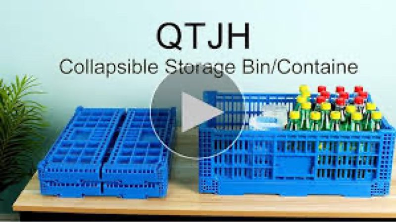 collapsible storage bin/containe?43 liter transfer box,crate transit storage of various items (23.6" l x 15.7" w x 7.1" h-two)
