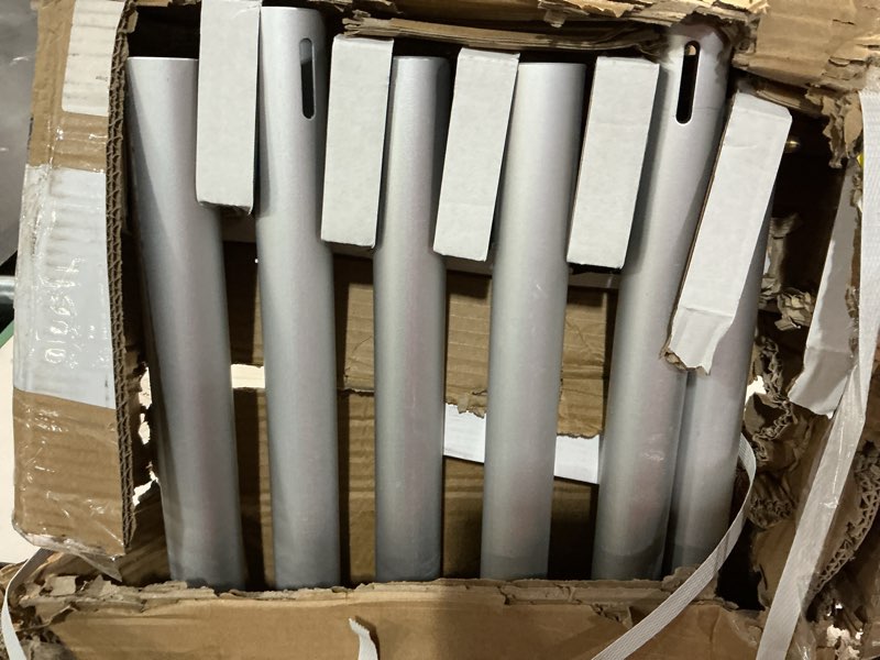 Condition photo showing Good Condition for OnlineEEI 8 Foot Tall Fixed Height Portable Pipe and Drape Backdrop Kit 8ft x 10ft (No Drapes)