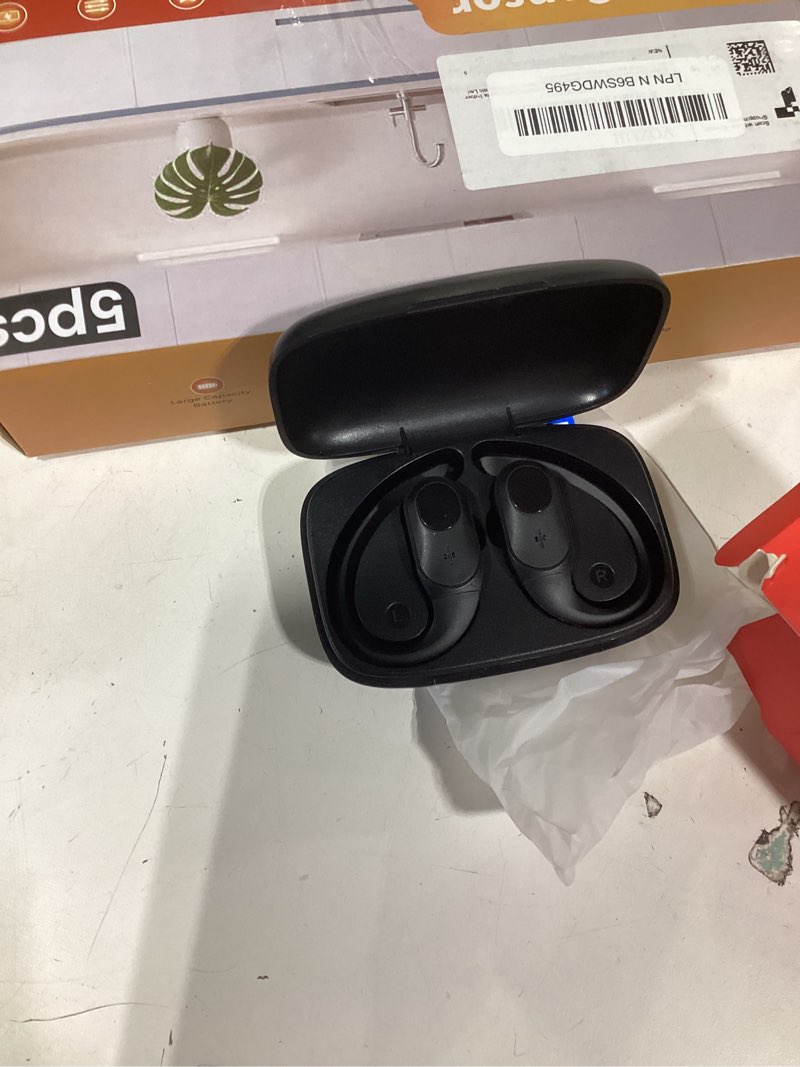 Condition photo showing Good Condition for Wireless Earbuds, Sports Bluetooth Headphones, 80Hrs Playtime Ear Buds with LED Power Display, Noise Canceling Headset, IPX7 Waterproof Earphones for Workout/Running(Black)