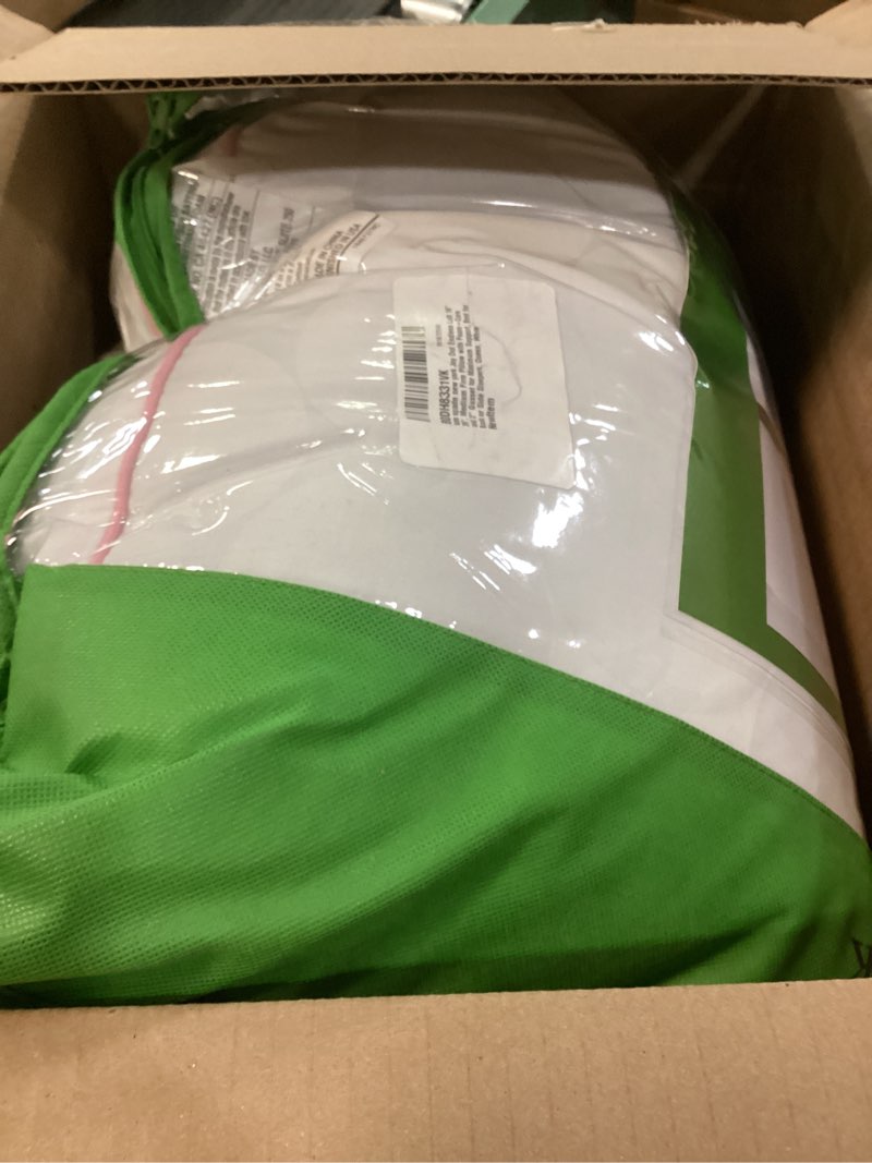 Condition photo showing As Is for kate spade new york Joy Dot Endless Loft 18" x 26", Medium Firm Pillow with Foam-Core and 2" Gusset for Maximum Support, Best for Back or Side Sleepers, Queen, White