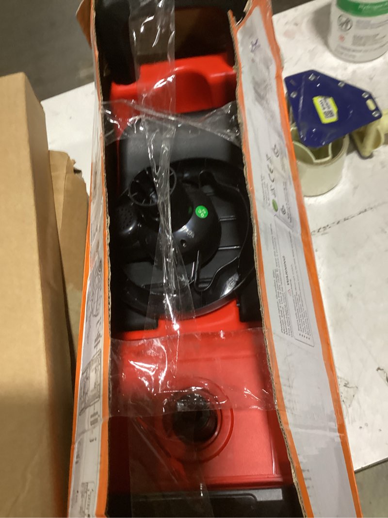Condition photo showing As Is for 2026 upgrade toddler ride on toys with under seat storage, ride on fire truck with music & steering wheel, ride on push car for toddlers 1-3 years, red red with music