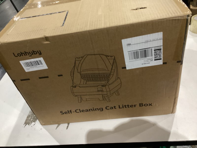 Condition photo showing New/Like New for Automatic Cat Litter Box Self Cleaning - App Control, Open-Design, Smart Health Monitor, Suitable for Medium Cats and Kittens, Anti-Pinch Safety, Quiet Operation, A Trusted Companion for Life - White
